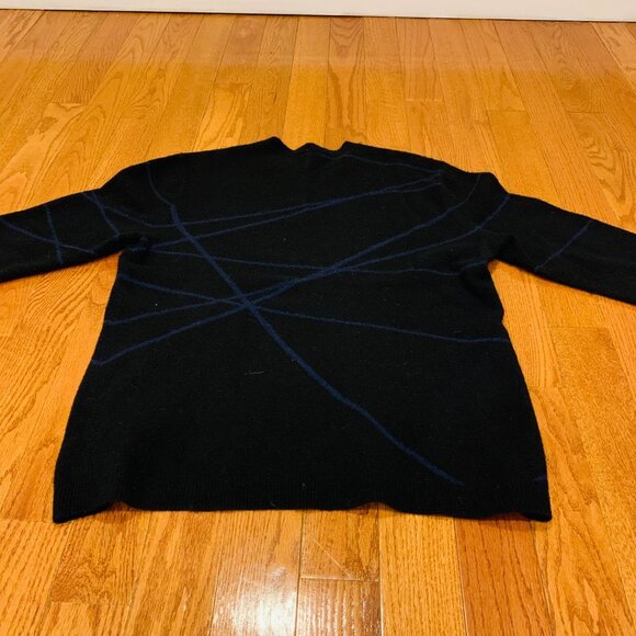 Theory Sweater Mens Large Pullover  Wool Cashmere Crew Neck - Picture 5 of 16